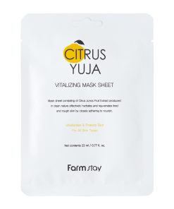 FarmStay Citrus Yuja Vitalizing Mask Sheet