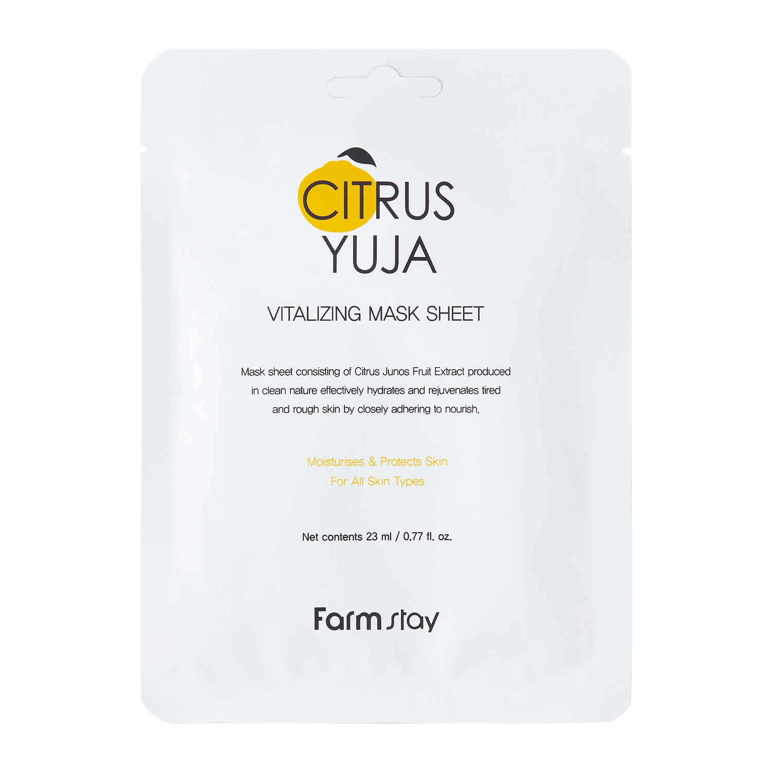 FarmStay-Citrus-Yuja-Vitalizing-Mask-Sheet-1-pcs