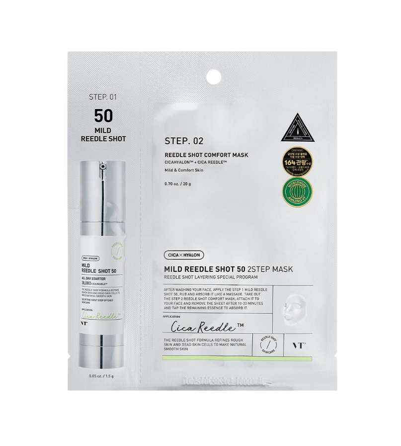 VTCOSMETICS-Reedle-Shot-50-2Step-Mask